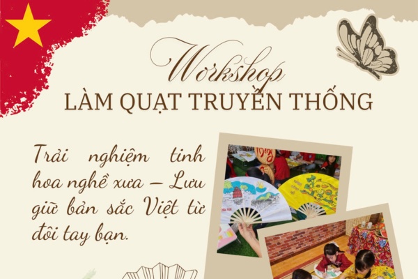 WORKSHOP LÀM QUẠT TRUYỀN THỐNG - NÉT VIỆT XƯA | 11.05.2025 | SKYLINE COFFEE